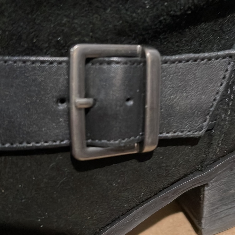 Ugg Boot Booties Open Front Slit Like New Sz 8 - image 7